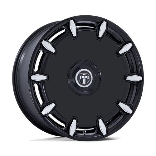 DUB 1PC CHEEF 6x135 / 6x139.7 24x10 +18 Gloss Black Milled