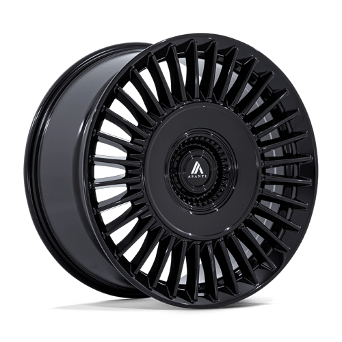 Asanti Black TIARA 5x115 / 5x120 22x9 +15 Gloss Black
