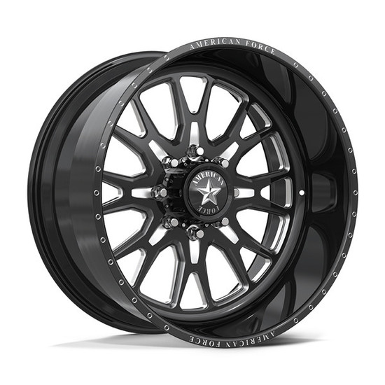 American Force AFW FALSE 8x170 20x10 -25 Gloss Black Machined