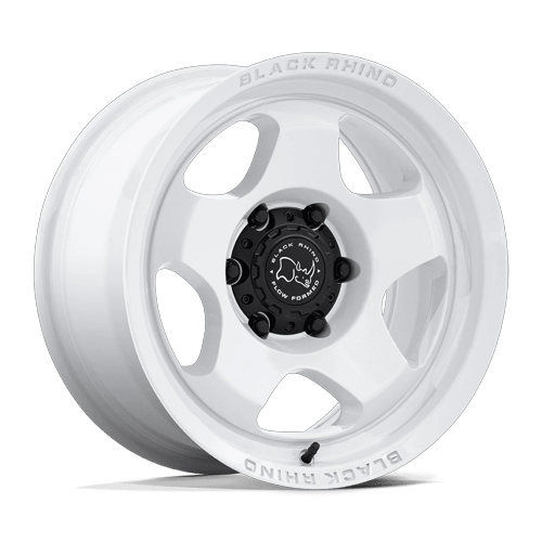 Black Rhino Hard Alloys SOL 5x114.3 17x8 +38 Gloss White