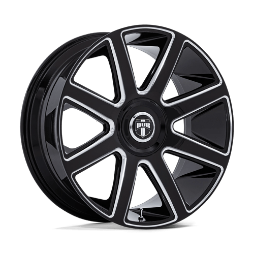 DUB 1PC PULL 6x135 / 6x139.7 26x10 +30 Gloss Black Milled