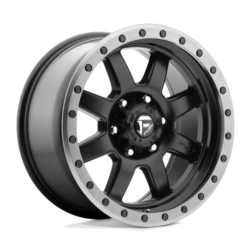 Fuel 1PC TROPHY 5x150 17x8.5 +13 Matte Black Gun Metal Ring