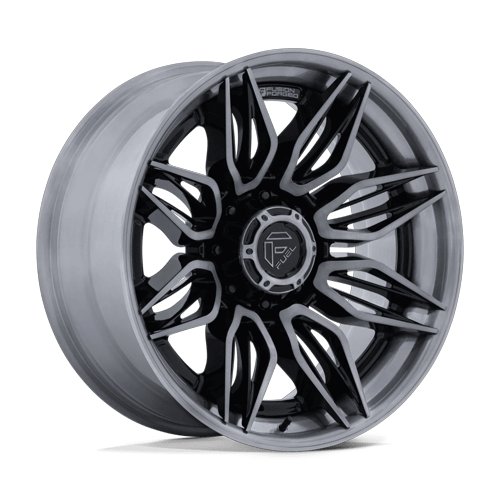 Fuel 1PC MUTINY 8x180 22x10 -18 Gloss Black Brushed Dark Tint