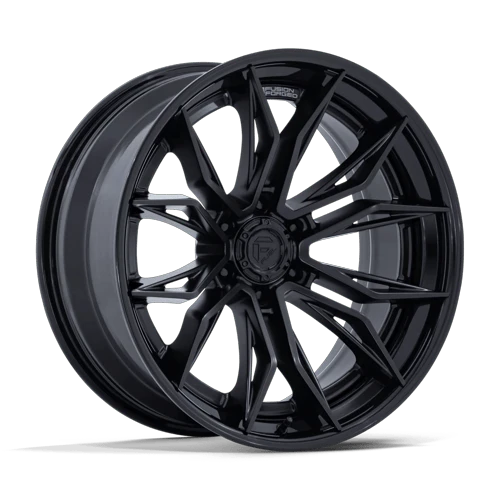 Fuel 1PC MUTINY 6x139.7 22x10 -18 Matte Black W/ Gloss Black Lip