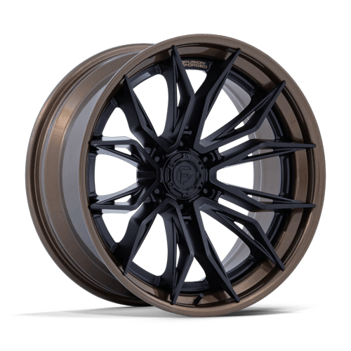 Fuel 1PC MUTINY 6x135 20x9 +20 Matte Black W Gloss Bronze Lip