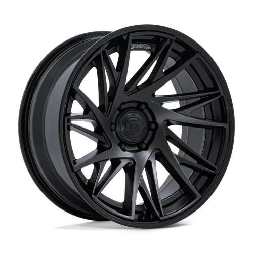 Fuel 1PC DYNAMO 6x135 22x9.5 +20 Matte Black W/ Gloss Black Lip