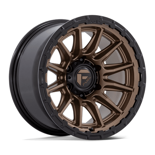 Fuel 1PC PISTON 5x127 17x8.5 +25 Matte Bronze W/ Gloss Black Li