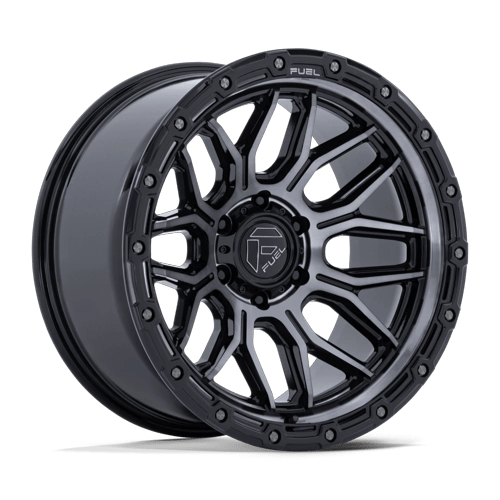 Fuel 1PC SURGE 5x127 20x9 +1 Gloss Black Machined W/ Gtcc