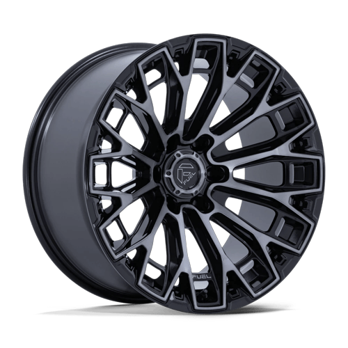 Fuel 1PC TRAX 6x135 20x9 +1 Gloss Black Machined Face Dtcc