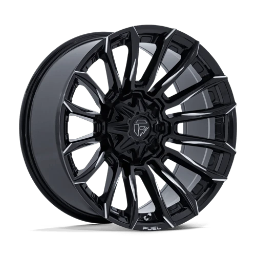 Fuel 1PC BLADE 6x135 / 6x139.7 20x10 -18 Gloss Black Milled