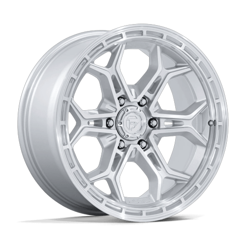 Fuel 1PC HEATHEN 6x139.7 20x9 +1 Gloss Silver W/ Machined Face