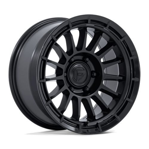 Fuel 1PC ASCEND 6x135 17x9 +1 Matte Black W/ Gloss Black Lip