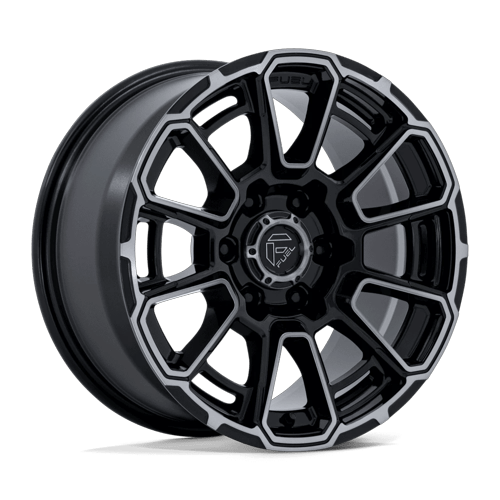Fuel 1PC FOXHOUND 6x114.3 18x9 +20 Gloss Black Dark Tinted Clear