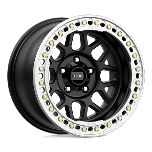 KMC GRENADE CRAWL BEADLOCK 5x127 17x8.5 +18 Satin Black