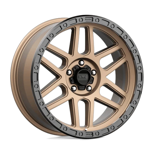 KMC MESA 5x150 17x9 -12 Matte Bronze W/ Black Lip