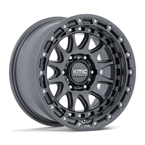 KMC CRUX 5x127 17x8.5 +25 Gloss Gunmetal