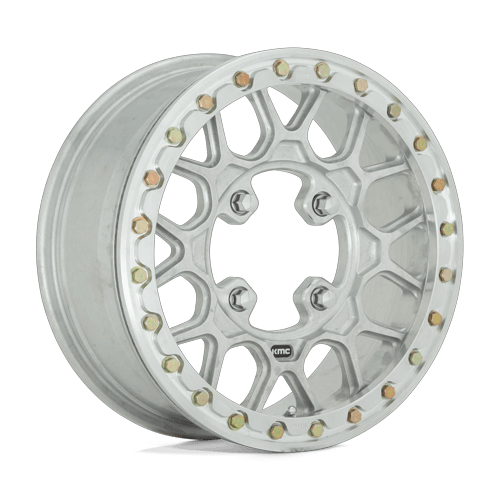 KMC Powersports GRENADE FORGED UTV BEADL 4x137 15x6 +38 Raw Finish