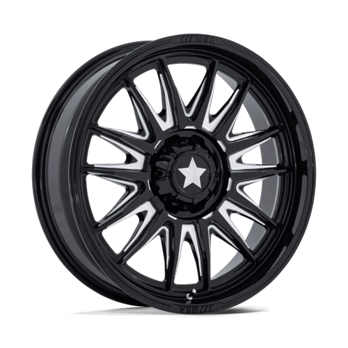 MSA Offroad Wheels COMMANDER UTV 4x137 / 4x156 18x7 +10 Gloss Black Milled