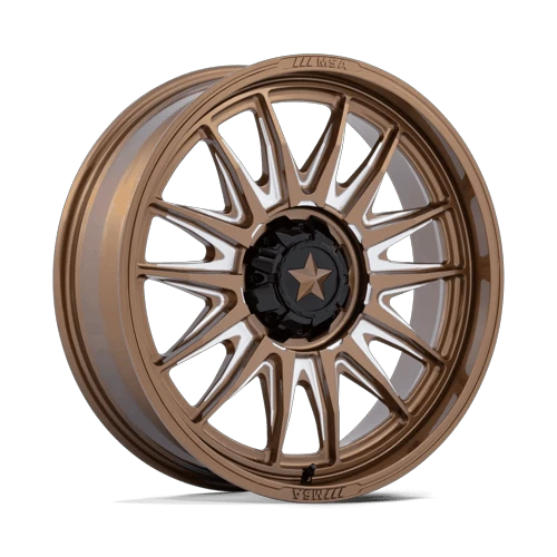 MSA Offroad Wheels COMMANDER UTV 6x139.7 18x7 +10 Gloss Bronze Milled