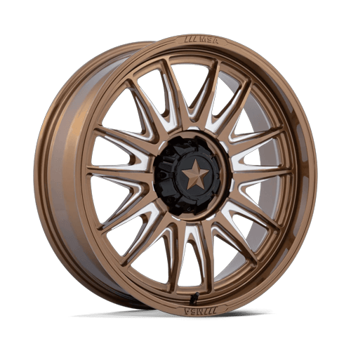 MSA Offroad Wheels COMMANDER UTV 6x139.7 24x7 +0 Gloss Bronze Milled