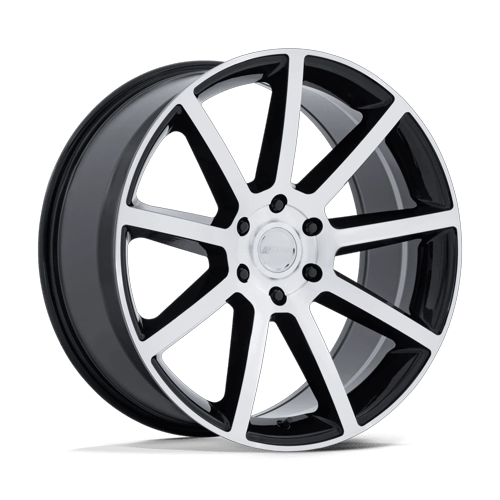 Petrol P6E 6x135 22x9.5 +30 Gloss Black W/ Machined Face