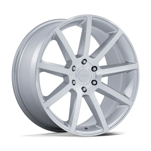 Petrol P6E 6x139.7 22x9.5 +25 Gloss Silver W/ Machined Face