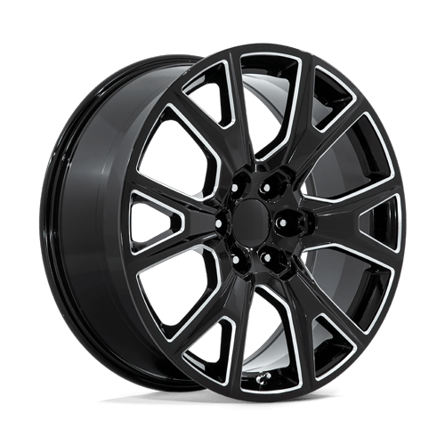 Performance Replicas PR199 6x139.7 24x10 +31 Gloss Black Milled