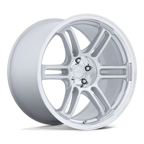 Rotiform RPS 5x114.3 18x8.5 +45 Matte Silver W/ Diamond Cut Li