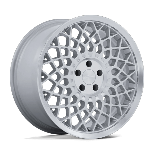Rotiform CJJ 5x120 19x10.5 +35 Gloss Silver W/ Machined Lip