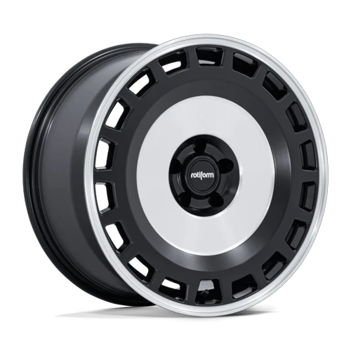 Rotiform ZBF 5x112 19x10.5 +35 Matte Black W/ Machined Face