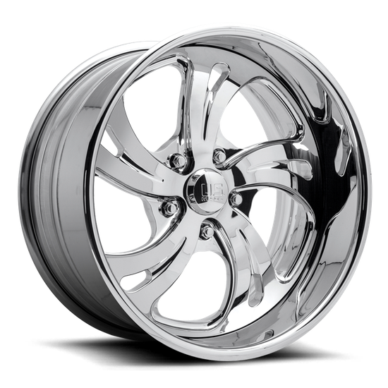 US Mag 1PC KOMPRESSOR 5 5x127 20x10.5 +1 Polished