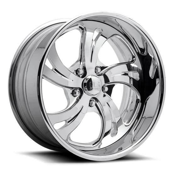 US Mag 1PC KOMPRESSOR 5 5x127 20x10.5 +1 Polished