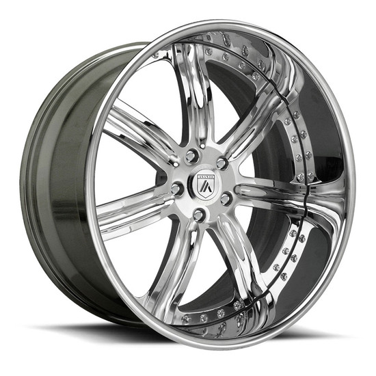 Asanti Forged AF126 5x114.3 22x9.5 +38 Chrome