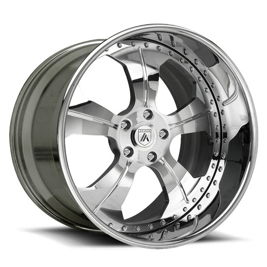 Asanti Forged AF127 5x130 19x8.5 +45 Chrome