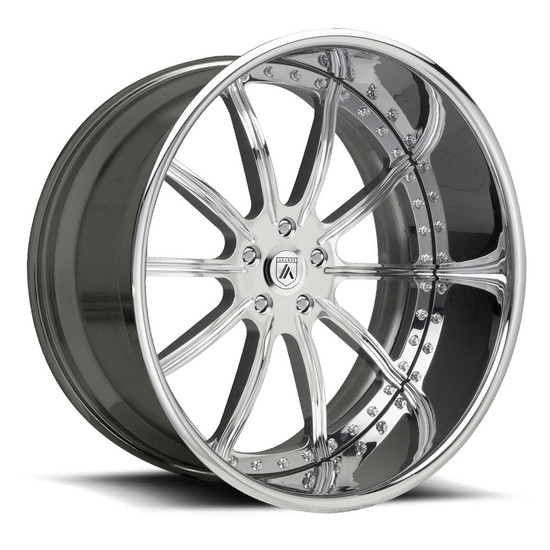 Asanti Forged AF130 5x115 22x10 +10 Chrome