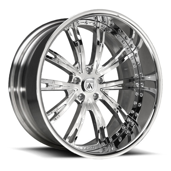 Asanti Forged AF177 5x120 22x10.5 Chrome