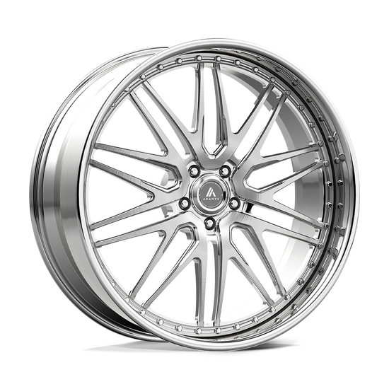Asanti Forged FLY 5 5x112 22x9 +30 Brushed Chrome