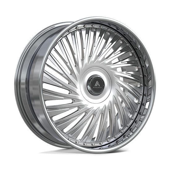 Asanti Forged PRESTIGE 5x127 26x9 +5 Brushed Chrome