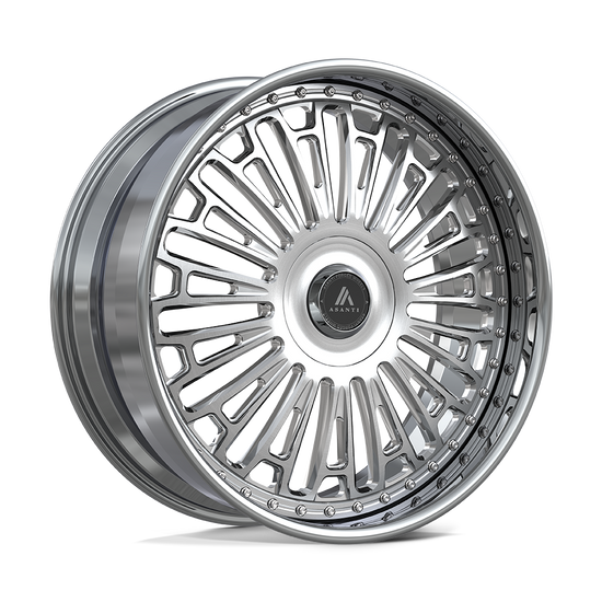 Asanti Forged STRIVE 5x127 26x9 +5 Brushed Chrome