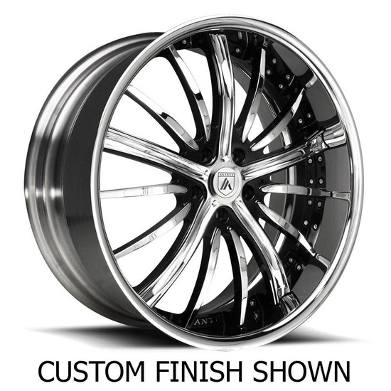 Asanti Forged DA175 5x120 24x10 Chrome