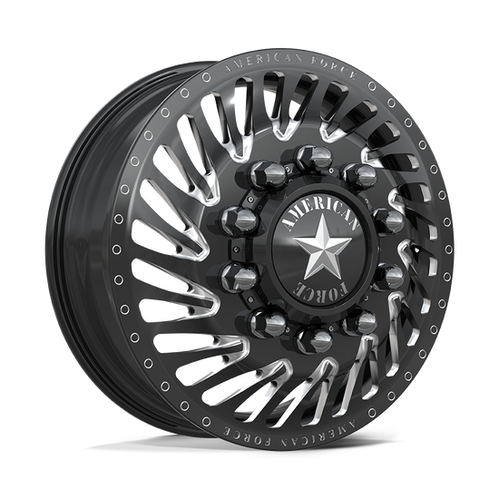 American Force AFW THRILLER 8x200 22x8.25 +142 Gloss Black Machined