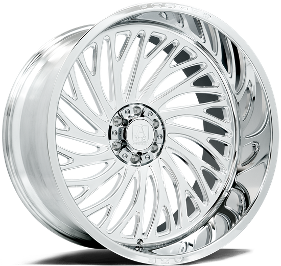 AXE WHEELS AF10 Forged 8x165 24x14 -76 Fully Polished
