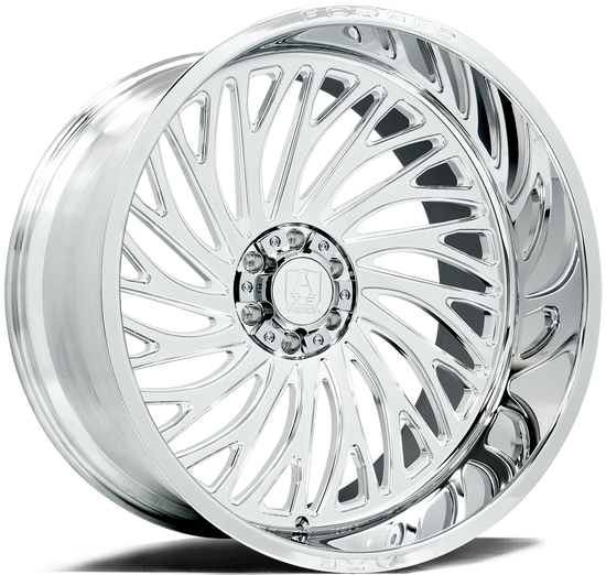 AXE WHEELS AF10 Forged 8x165 24x14 -76 Fully Polished