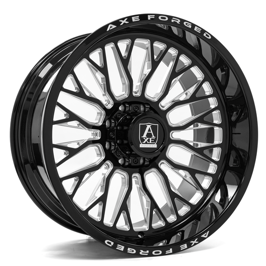 AXE WHEELS AF16 Smooth 8x180 24x12 -44 Fully Polished