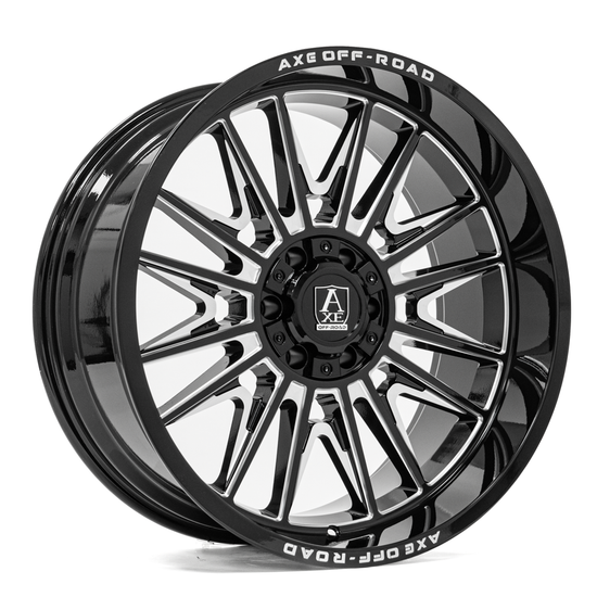 AXE WHEELS ECHO 6x135 20x10 -19 Gloss Black Milled