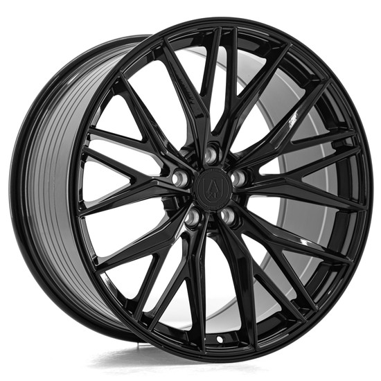 AXE WHEELS EX55 5x115 22x9 +25 Gloss Black