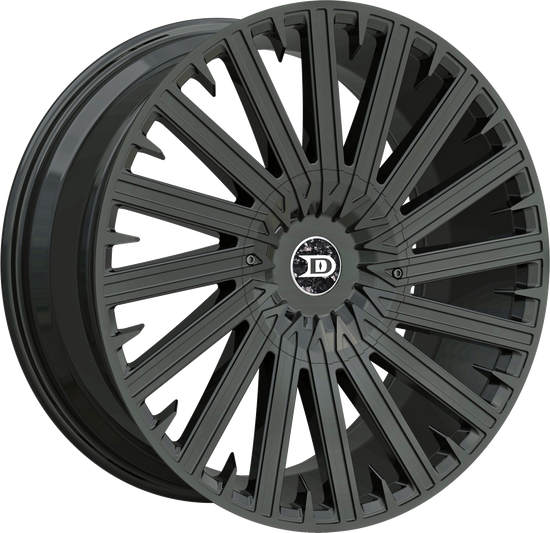 DRASTIC DS10 5x114.3 / 5x120 20x8.5 +35 Black