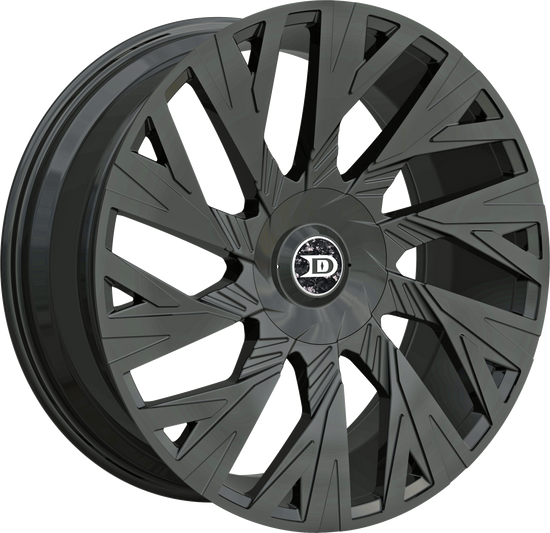 DRASTIC DS13 5x114.3 / 5x120 20x8.5 +35 Black