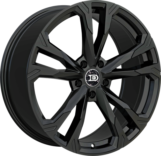 DRASTIC DS6 5x120 20x8.5 +35 Black
