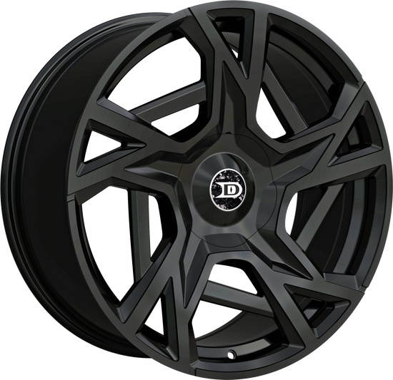 DRASTIC DS7 5x114.3 / 5x120 20x8.5 +35 Black
